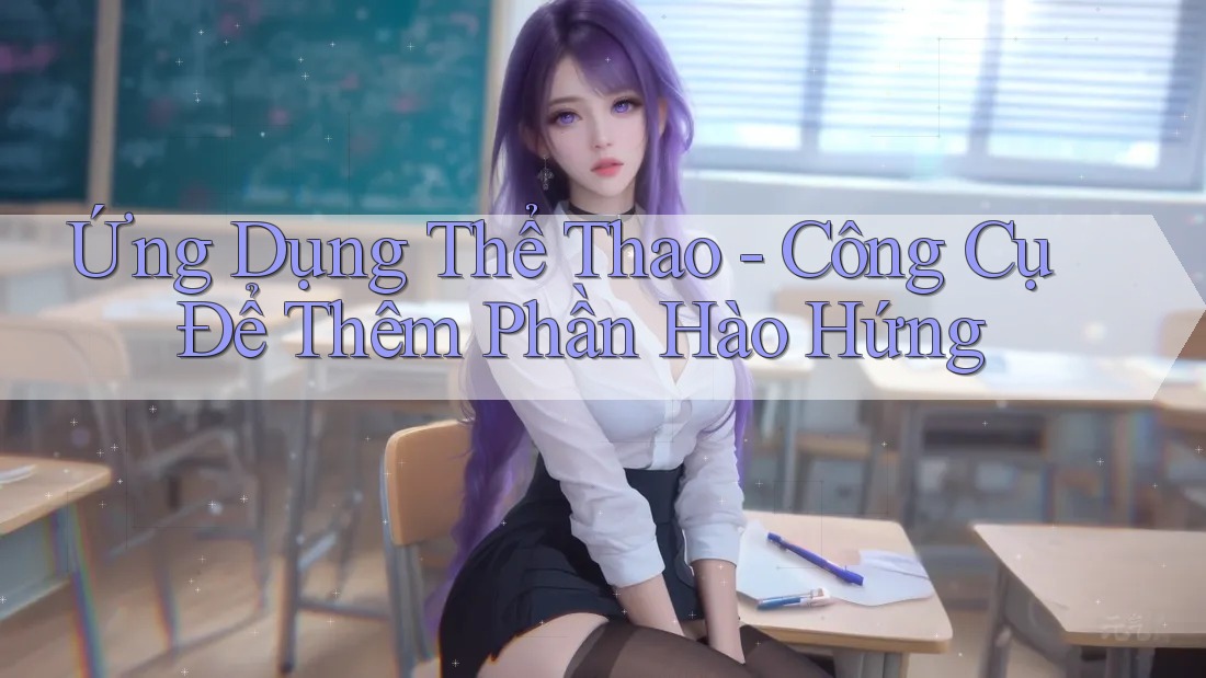 Ứng Dụng Thể Thao - Công Cụ Để Thêm Phần Hào Hứng Ứng Dụng Thể Thao - Công Cụ Để Thêm Phần Hào Hứng