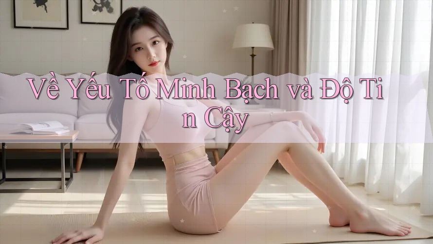 Về Yếu Tố Minh Bạch và Độ Tin Cậy Về Yếu Tố Minh Bạch và Độ Tin Cậy