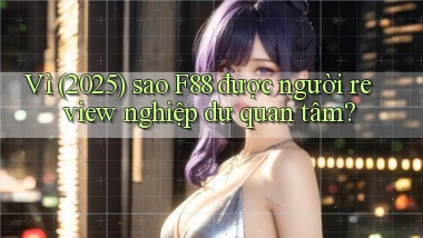 Vì (2025) sao F88 được người review nghiệp dư quan tâm