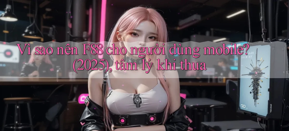Vì sao nên F88 cho người dùng mobile (2025), tâm lý khi thua